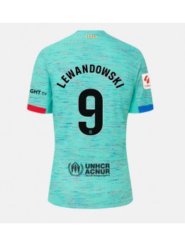 Billige Barcelona Robert Lewandowski #9 Tredjedrakt Dame 2023-24 Kortermet